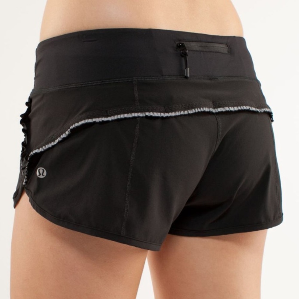 Lululemon Run: Speed Short *Ruffle